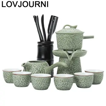 

Do Kuchni Gongfu Kung Fu Garden Ev Dekorasyon Aksesuarlar Teapot Pot Teaware Home Decoration Accessories Chinese Tea Set