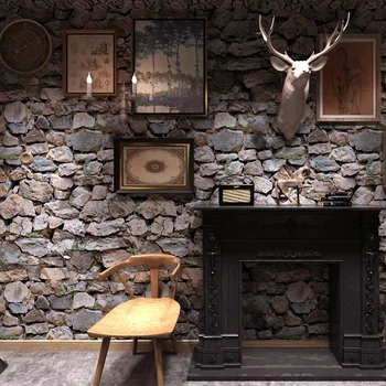 

10m waterproof stone retro wallpaper for bedroom living room office kitchen wall papers home decor bedroom decor wallpaper