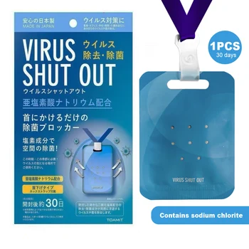 

Prevention Virus Air Freshener Sterilization Card Disinfection Lanyard Protection Card Anti VAntibacterial Card Home Clean