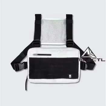 

Streetwear Alyx Cross kanye west Shoulder 2019 new colour white red Casual New Hot Fashion Functional Top Tee