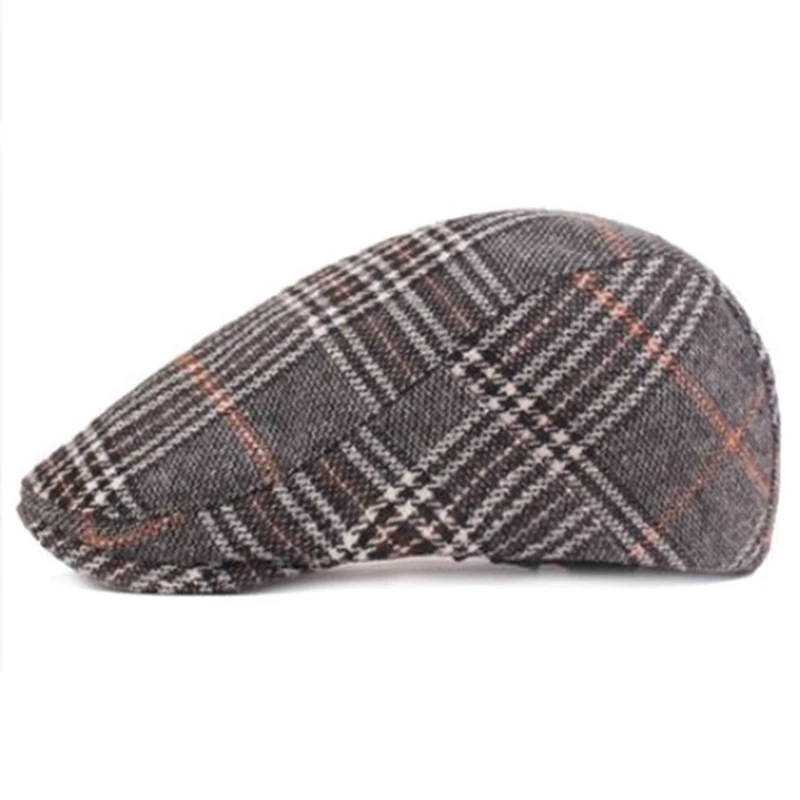 Fashion Octagonal Cap Newsboy Beret Hat Autumn And Winter Hats For Men's International Superstar Jason Statham Male Models