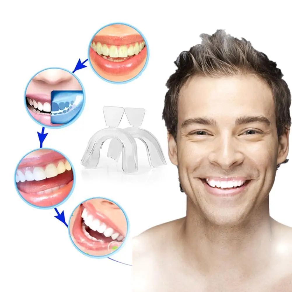 1 пара стоматологических материалов Отбеливание зубов Стоматологическая поддержка силиконовый стоматологический лоток мягкий уход за зубами отбеливающий холодный светильник уход за зубами