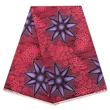 Настоящий батик ткань Гарантированная настоящий голландский воск ткань полиэстер восковая ткань Африканский принт fabrixc