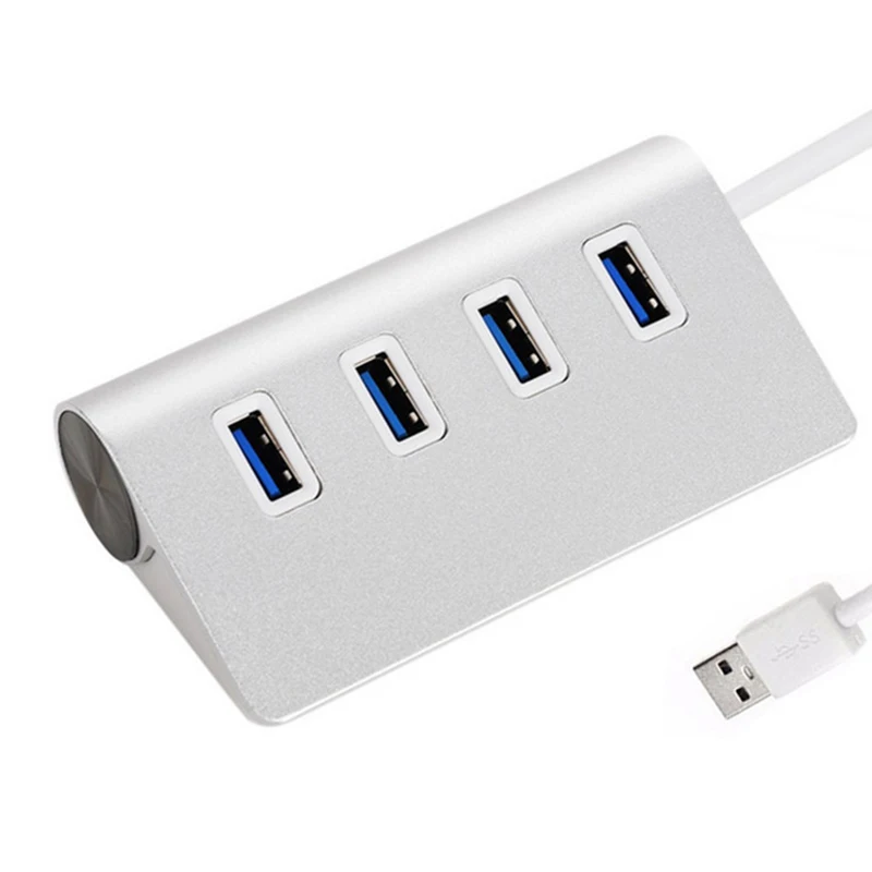 USB 3,0 концентратор с 4 портами USB концентратор USB сплиттер адаптер питания для iMac/Macbook компьютер ноутбук аксессуары концентратор USB 3,0
