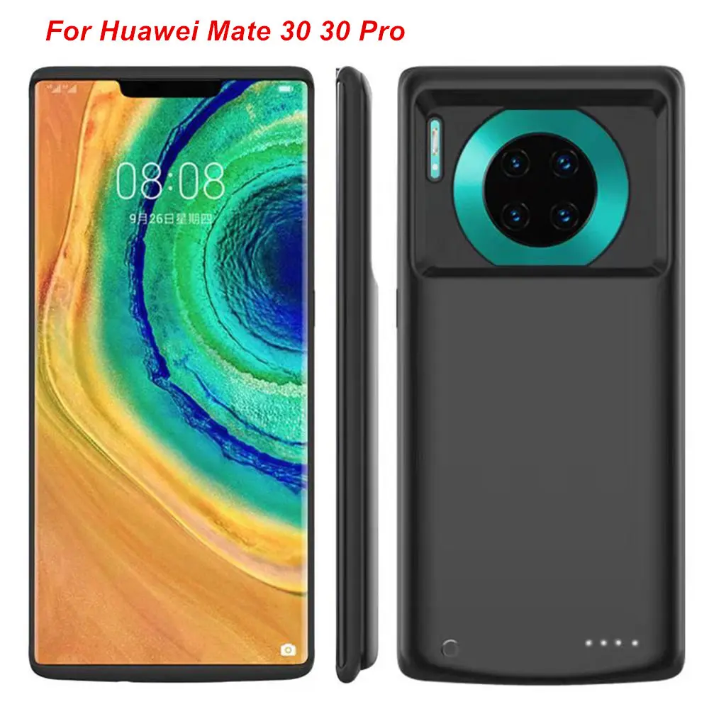 6800 мАч для huawei mate 30 30 Pro Чехол для зарядки аккумулятора чехол для huawei mate 30 Pro Мягкий силиконовый чехол для аккумулятора