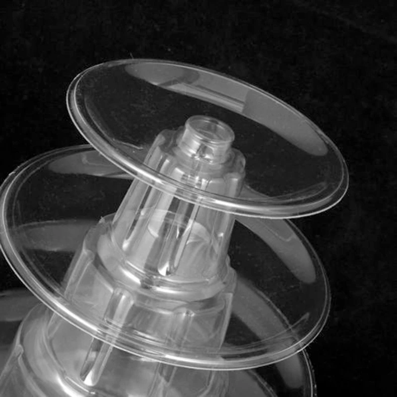  Round 6 Tier Macaron Tower Cake Stand Cupcake Macaroons Display Rack Holder Tools Wedding Decoratio