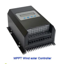 500 Вт 600 Вт 12/24V 48V солнечные фотоэлектрические сети, и он имеет высокую эффективность MPPT регулятором солнечного ветра гибридный контроллер заряда для фотоэлектрических систем для ветряные солнечные гибридные уличный светильник системы