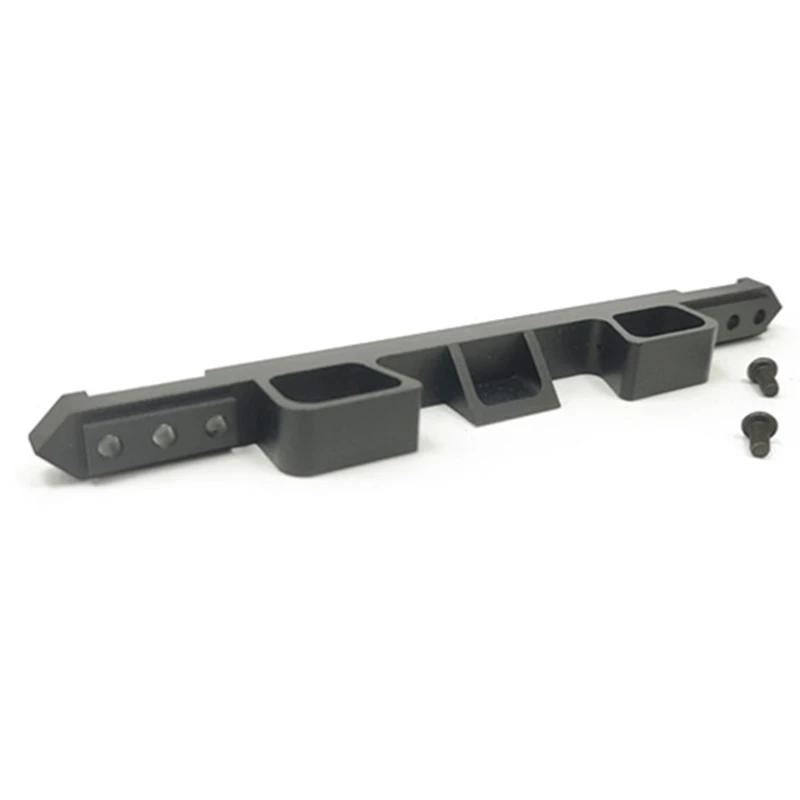 

Metal Rear Bumper Can Be Installed with Reversing Light Steering Signal Climbing Off-Road Remote Control Car Parts for WPL-Black