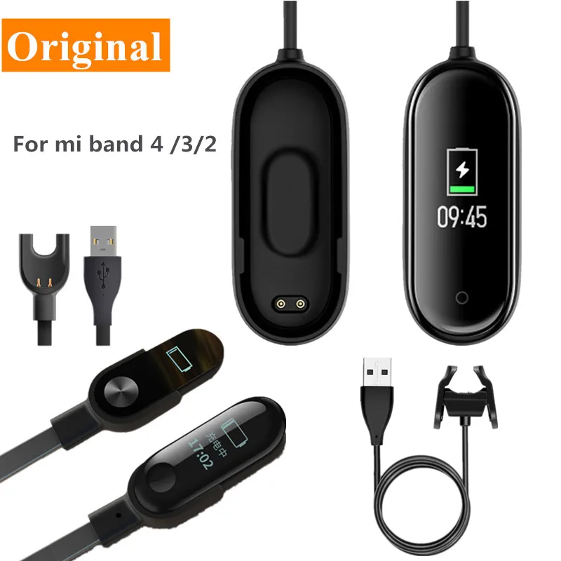 Cable cargador adaptado de Xiaomi Mi Band 2 3 4, cable USB de carga para pulsera inteligente Mi Band 2, 3 y 4, cable cargador para pulsera inteligente