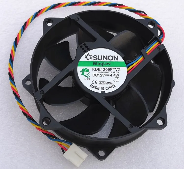 Новый вентилятор KDE1209PTVX для Sunon 9 см 9025 постоянный ток 12 В 4 Вт Круглый Магнитный