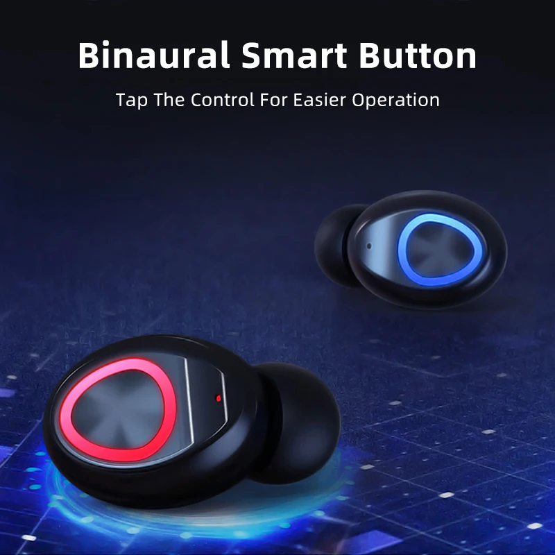 V10 наушники вкладыши TWS с Bluethooth Беспроводной Bluetooth 5 0 IPX7 Водонепроницаемый Шум