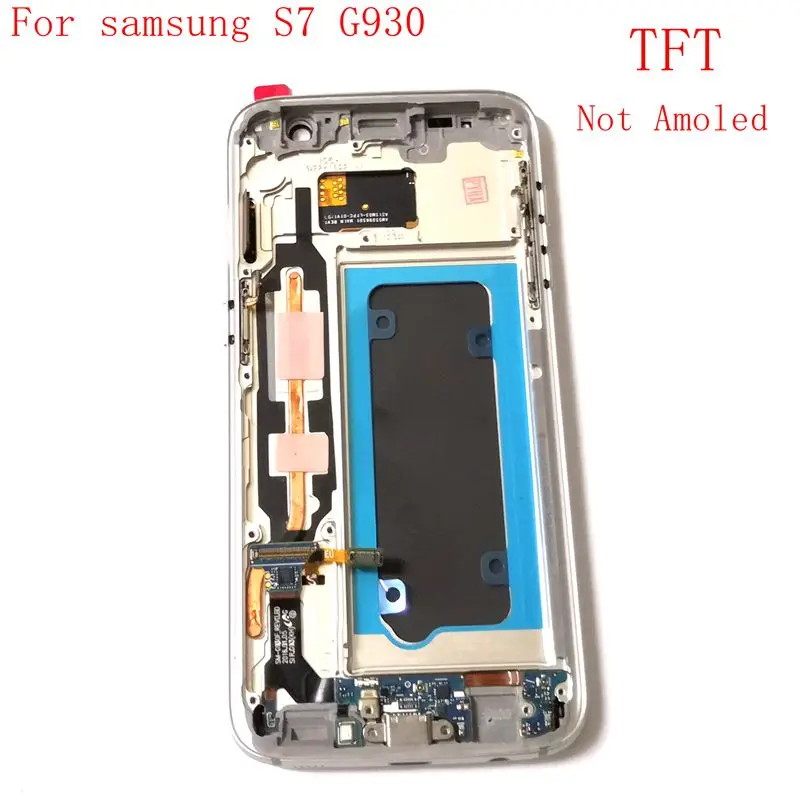 5 1 &quotTFT версия для Samsung Galaxy S7 SM-G930F G930F G930FD ЖК-экран + ЖК-дисплей сенсорный экран