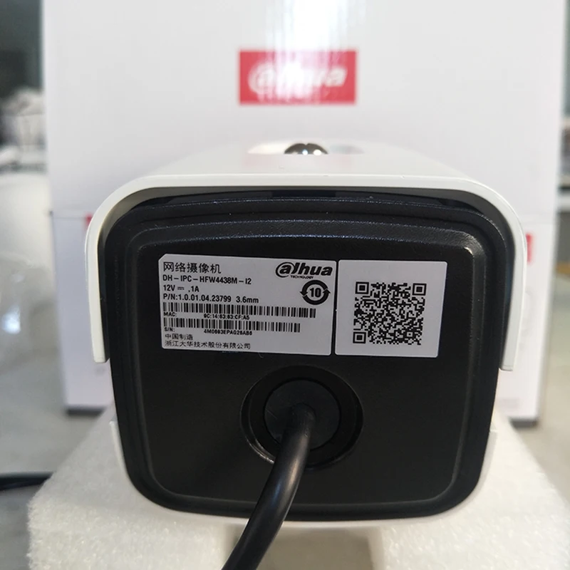 Ip-камера Dahua IPC-HFW4438M-I2 H.265 HD сетевая ИК 80 м WDR камера видеонаблюдения Onvif цилиндрическая камера с бесплатным кронштейном