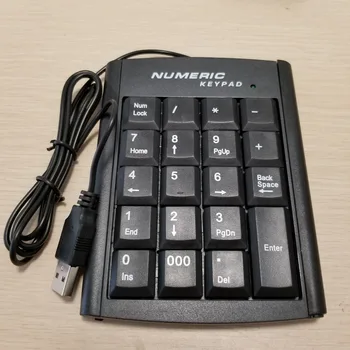 

Notebook Computer Numeric Keyboard with USB Cable External Keyboard