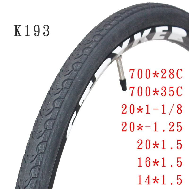 Велосипедные шины KENDA K193 для горного велосипеда 14 16 18 20 24 26*1 25/1 5 700c 700x2 5c/28c/32c/35c/38c/40c