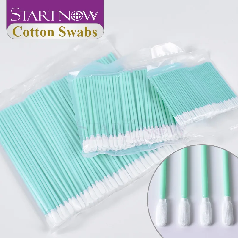 Cleaning Swabs 70mm 161mm Length 100pcs/pack Anti-static Dust-free Non Woven Fabrics Cotton