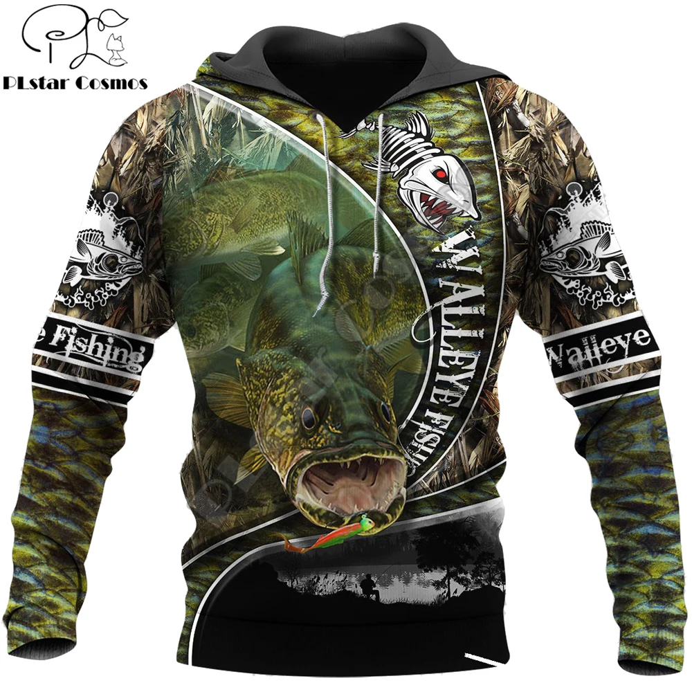 

Walleye Fishing 3D Printed Men Hoodie Harajuku Streetwear Pullover Sweatshirt Unisex Casual Jacket Tracksuit drop shipping