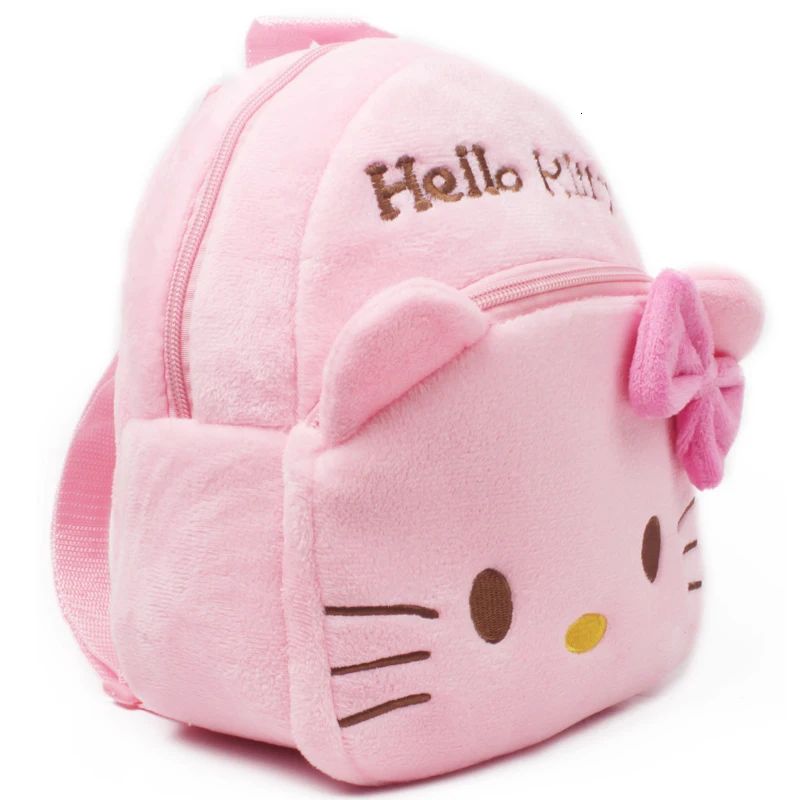 Mochila bebe Hello kitty, Детский плюшевый рюкзак, игрушка, школьная сумка, детские подарки, Детский рюкзак для мальчиков и девочек, детские Студенческие Сумки