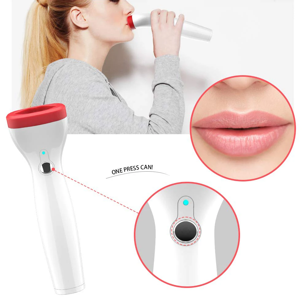 Electric Lip Plumper Device Automatic Lip Enhancer Gentle Suction Lip Plumping Tool 3 Level Usb