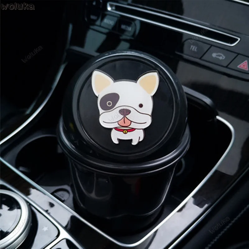 Автомобильная корзина для мусора оснащение салона машины мусорное ведро мультяшный ящик для хранения мешок для мусора автомобиля многофункциональное хранение CD50 Q04 - Название цвета: A