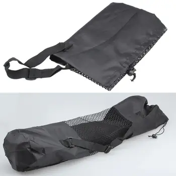 

Lightweight Nylon Carry Backpack Adjustable Strap Mesh Bag for Yoga Mat