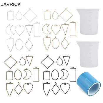 

Geometric Metal Frame Set with Measuring Cup DIY Epoxy Resin UV Crystal Mould