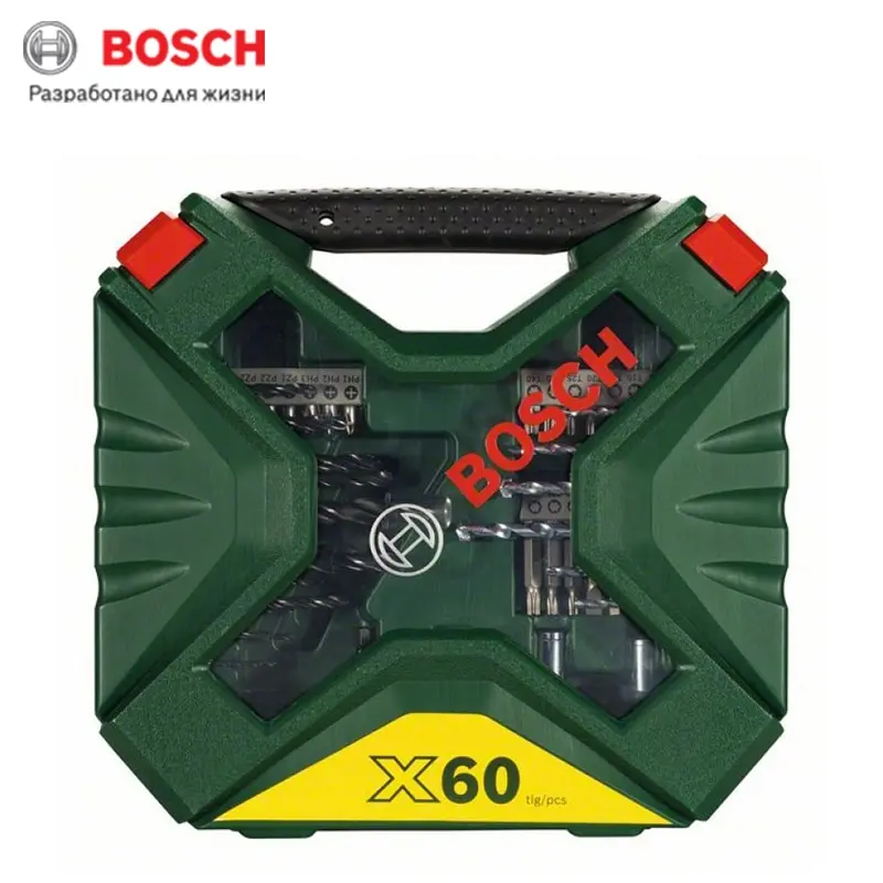 Набор сверл и насадок-бит X-Line Classic из 60 шт. Bosch 2607010611 | Инструменты