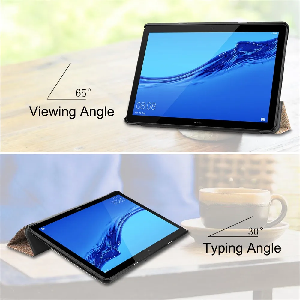 Чехол для планшета Магнитный флип-чехол с подставкой для huawei Mediapad T5 10 дюймов планшет Pad телефоны Cases-L923