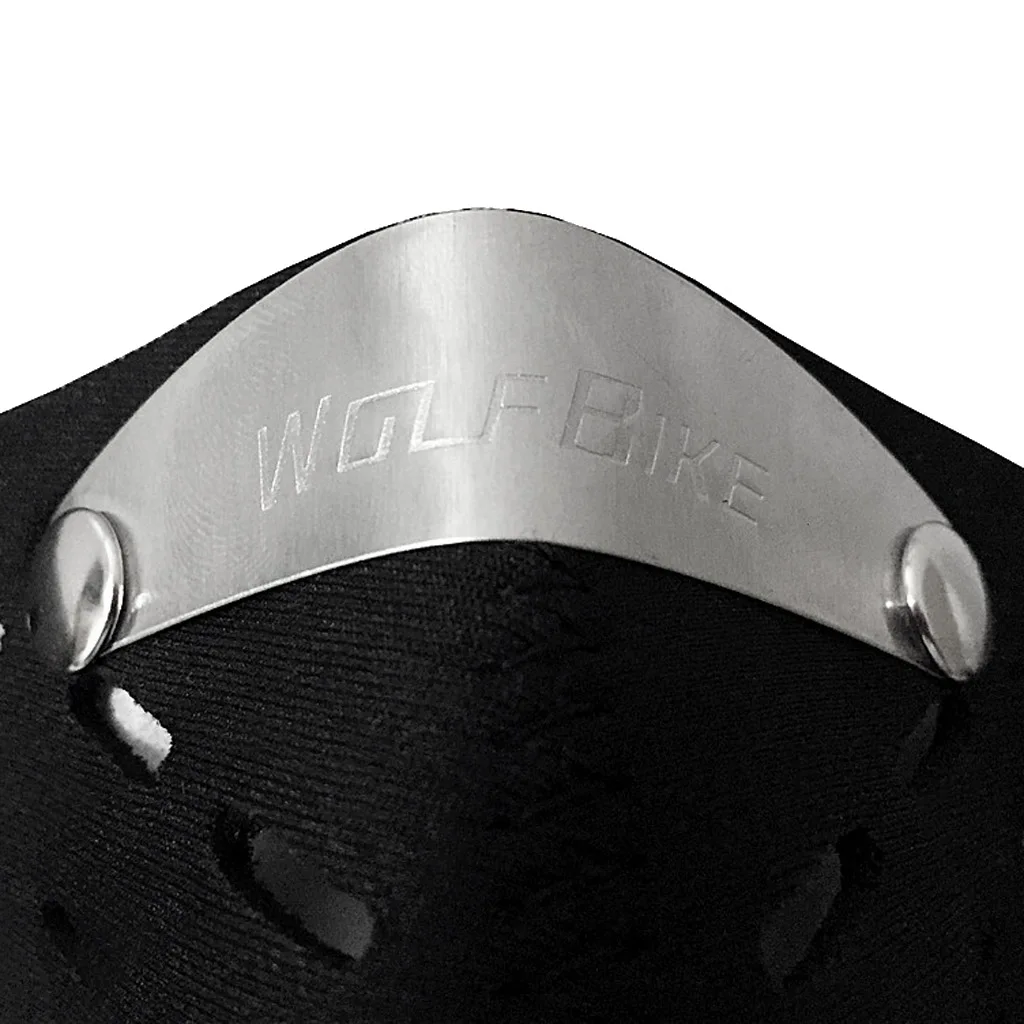 Cycling Bike Breathable Half Face Mask Filter Anti Dust Motorcycle Hiking Running Activated Carbon Protection Cycling Face Mask