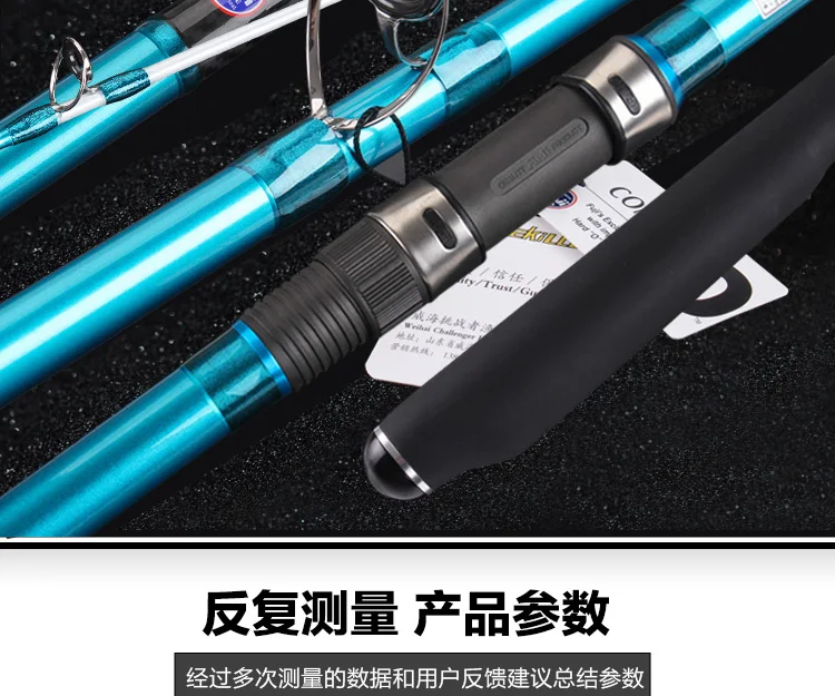 Удочка Lurekiller бренд Япония качество полный Fuji Surf Rod 4,05 м высокоуглеродистая 3 секции 100-250 г серфинговые литые удочки