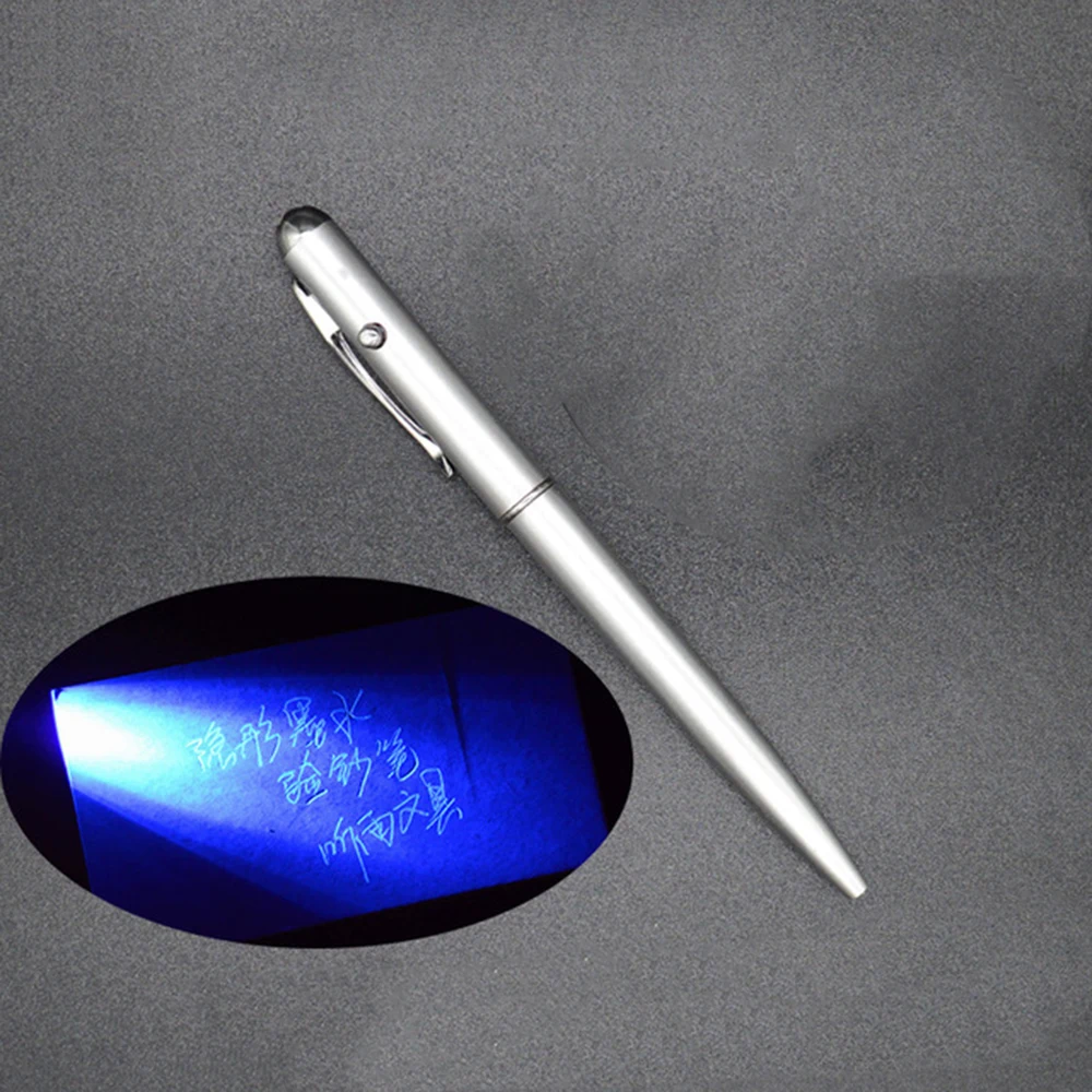 1 пластиковый материал для ПК ручка с невидимыми чернилами шариковые ручки проверка денег инструменты для письма офисные школьные принадлежности