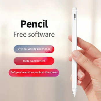 

For Stylus Pen Apple Pencil 2 For iPad Pro 11 12.9 2020 9.7 2018 Air 3 10.2 2019 Mini 5 For iPad Pencil with Palm Rejection Pen