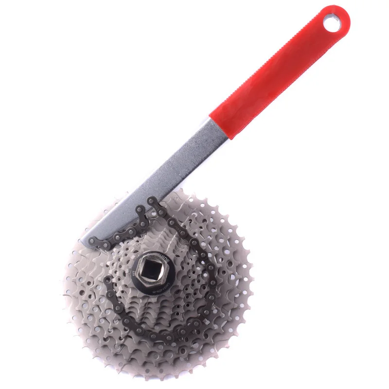

Practical Bike Repair Tool Kit Wrench & Sleeve Bike Bicycle Cassette Flywheel Removal Wrench & Installation Sleeve Lockring