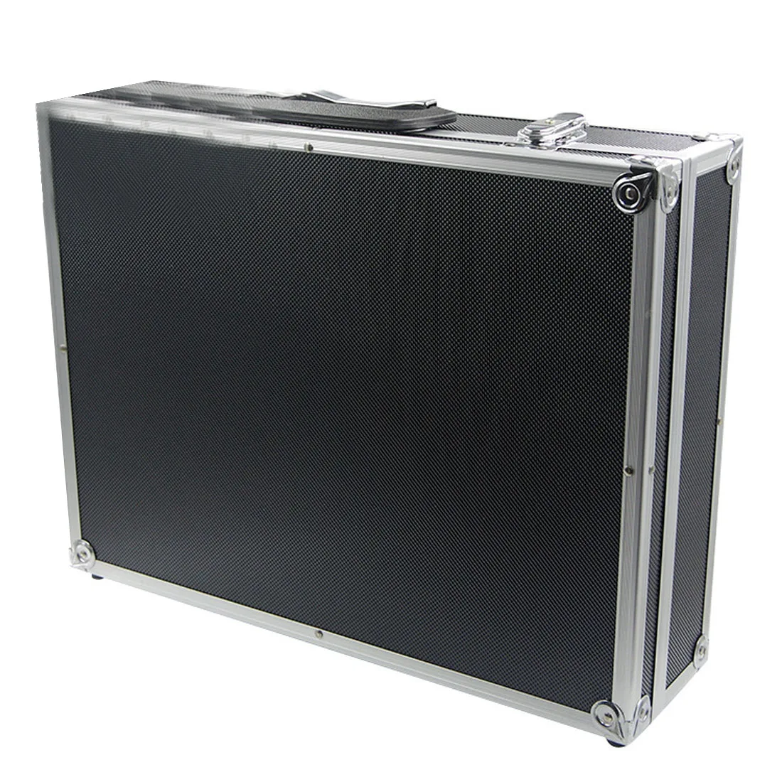 Magician Carrying Case Magic Table Tricks Gimmick Magician Suitcase With Aluminum Tripod Educational Toy For Kid Adult - Black