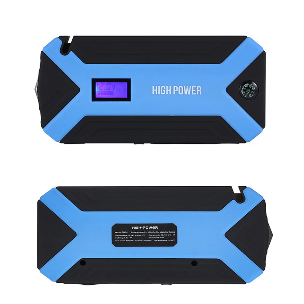 Многофункциональное пусковое устройство 69800 мА/ч, 12V 4USB 600A портативный автомобильный аккумулятор бустер зарядное устройство усилитель Мощность power Bank пусковое устройство