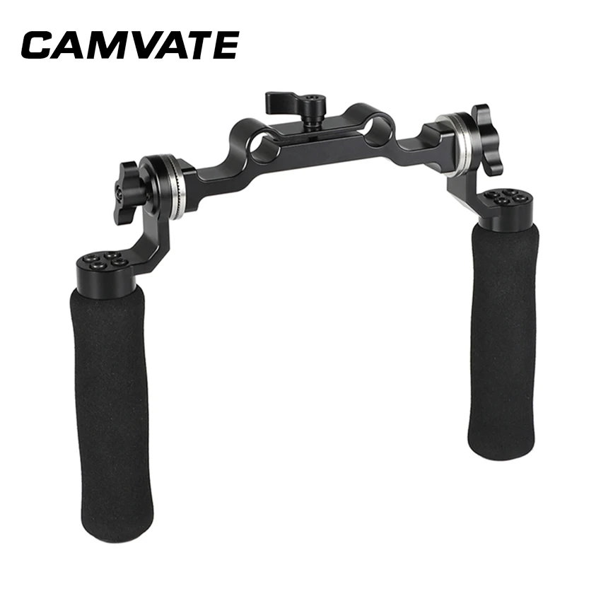 Губчатая рукоятка CAMVATE (пара) с креплением розетки и 15 миллиметровым стержневым