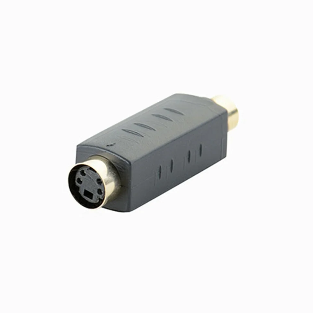 RCA Female Composite to 4 pin S-Video svideo Female Adapter Adaptor Converter Connector Video Terminal Revolution RCA Mother AV