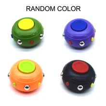 Fidget Spinner Anti stress, jouet Anti stress, décompression des doigts, coussin d'exercice, gyroscope sensoriel, pour autisme, enfants adultes, couleur aléatoire