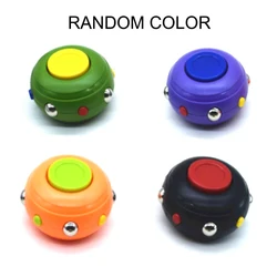 Fidget Spinner Anti stress, jouet Anti stress, décompression des doigts, coussin d'exercice, gyroscope sensoriel, pour autisme, enfants adultes, couleur aléatoire 