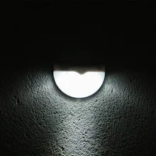 Поперечная граница для солнечной лампы светильник на солнечной батарее для ограждения полукруглый Солнечный садовый светильник ночник на солнечной батарее