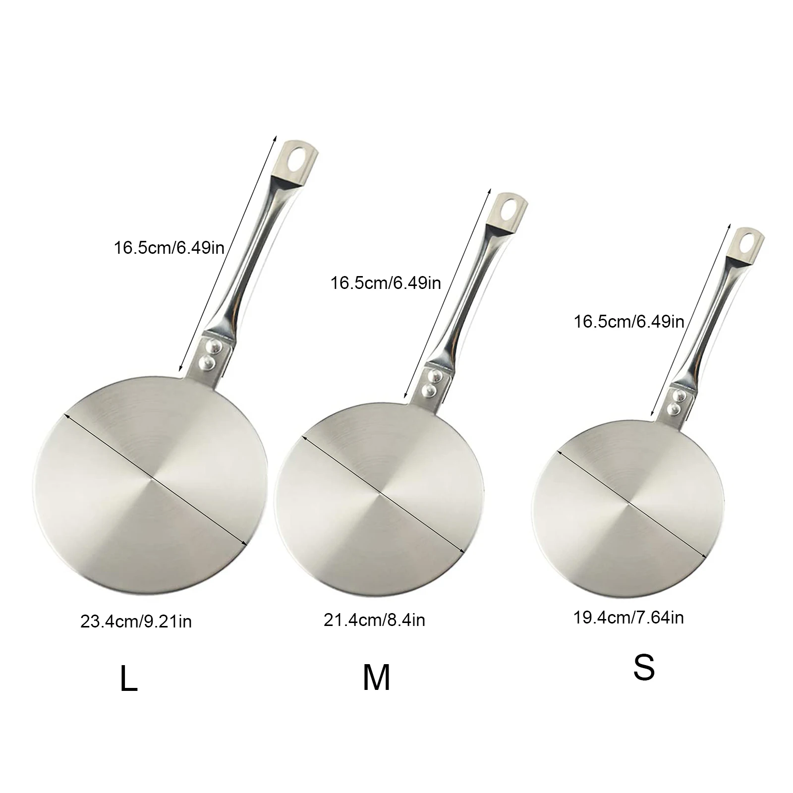 

1pc Stainless Steel induction hob converter Cooking Plate Heat Diffuser Converter Gas Electric Induction Cooker Heat Diffuser