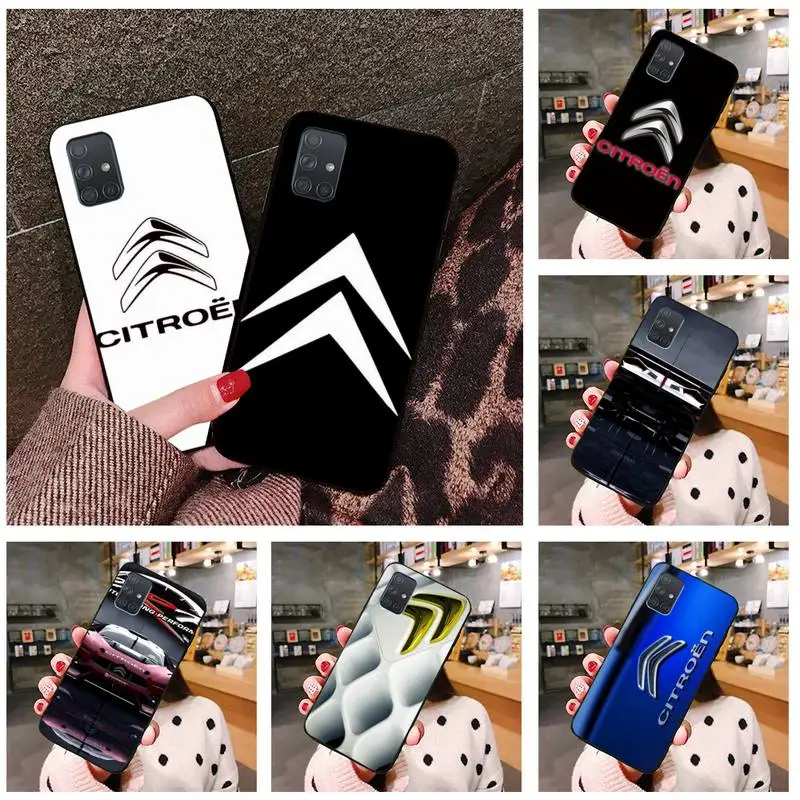 Citroen черный чехол для мобильного телефона Samsung Galaxy A21S A01 A11 A31 A81 A10 A20E A30 A40 A50 A70 A80 A71