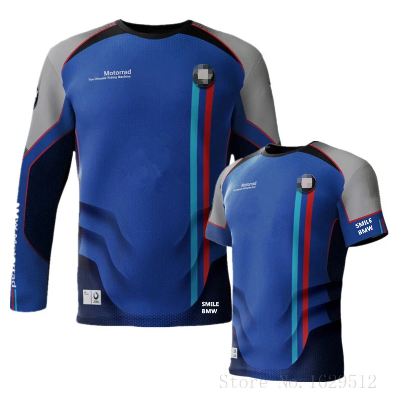 

2019 Motorrad Motorsport Motorcycle Bicycle Jersey Motorbike Motocross MX Dirt Bike Cycling T-shirt Jersey Combos For smile bmw