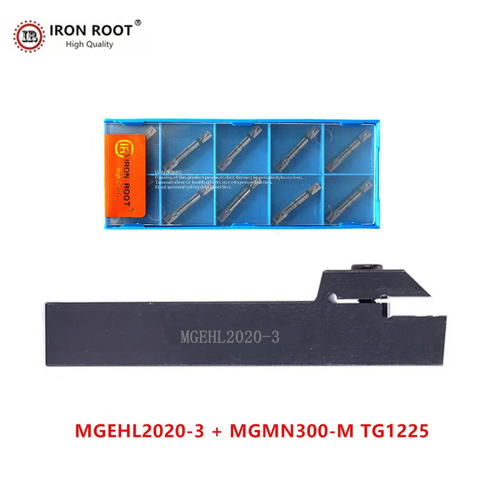 

1P MGEHR2020-3 / MGEHL2020-3 машина для нарезания канавок токарный инструмент держатель + 10P MGMN300 ЧПУ твердосплавные пластины металлический токарный станок