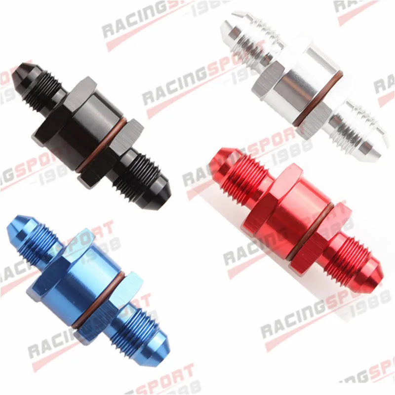 6AN Male To High Flow Billet Turbo Oil Feed Line Filter 150Micron red/blue/silver/black |