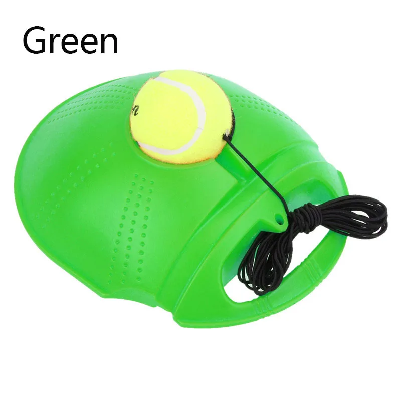 1Set Tennis Trainer Training With Belts Primary Tool Base Board Exercise Ball Self-study Rebound Baseboard Sparring Device Tools