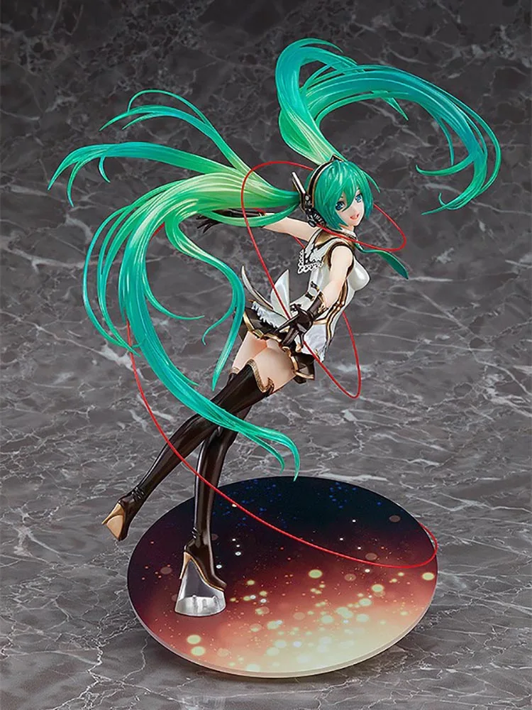 

Japanese Anime Hatsune Miku Figure Rage of Bahamut Winter Heroine Sexy Girls PVC Action Figures Collection Model Toys Doll Gift