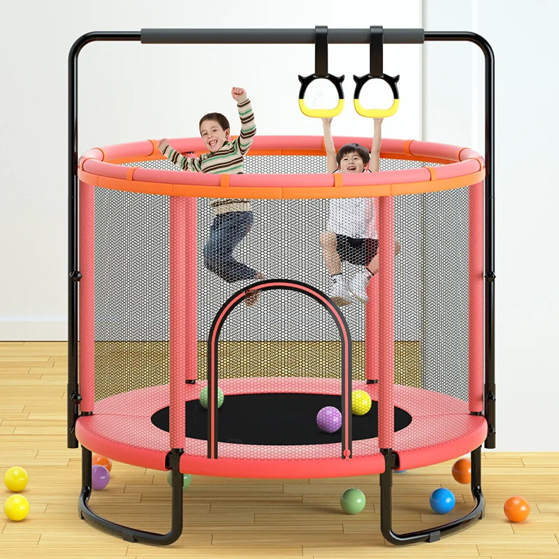 Trampolines enfants trampoline intérieur petit enfant adulte fitness  clôture jouet famille