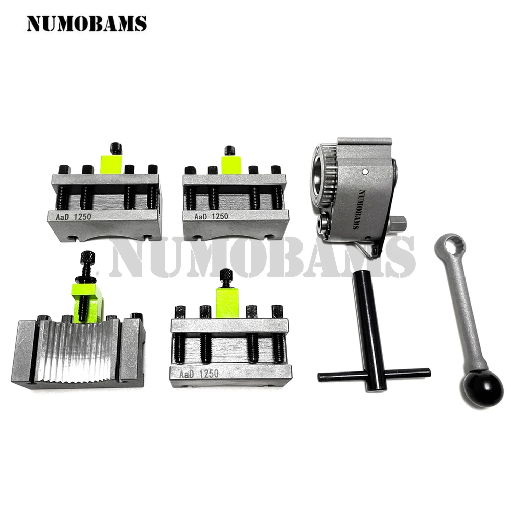 45# Steel Quick Change Tool Holder for 120-220 Swing over Bed Lathe WM180 WM210