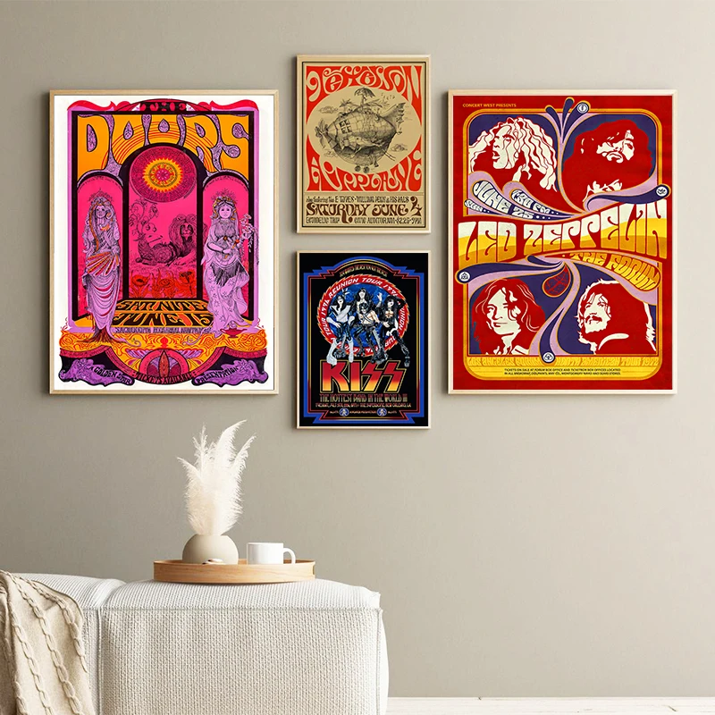Framed Rock Posters